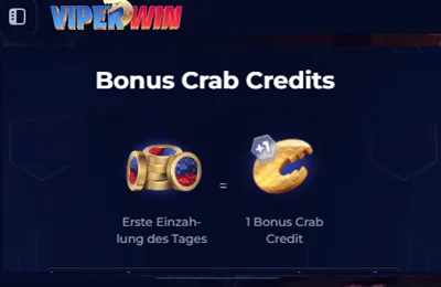 Viperwin Live Bonus Krabbe