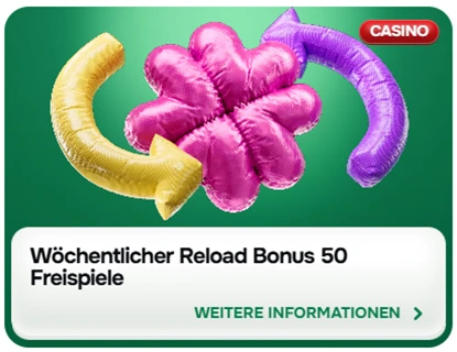 Casinolo Casino Reload Angebot