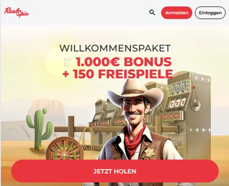 Real Spin Neukundenbonus