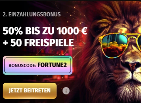 Fortune Willkoemmen Bonus2