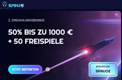 SpinJo Bonus 2